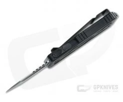 Microtech Exocet T/E Tactical Standard Tanto Black CA Legal OTF Automatic 158-1T -EDC (Every Day Carry) Shop 158 1t m390 3