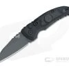 Hogue SIG A01 MicroSwitch Gray Cerakote Wharncliffe Black G10 Legion Button Lock Automatic 16102 -EDC (Every Day Carry) Shop 16102 1