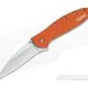 Kershaw Leek Orange Assisted Flipper 1660OR 2 Kershaw Leek Orange Assisted Flipper 1660OR -EDC (Every Day Carry) Shop 1660or 1