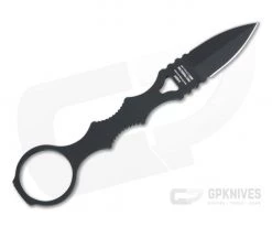 Benchmade Mini SOCP Dagger Black Fixed Blade Knife 173BK -EDC (Every Day Carry) Shop 173bk 3