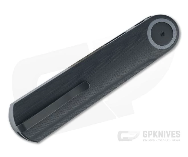 WE Knives Eidolon Dagger Black Stonewashed 20CV Integral Black G10 Front Flipper 19074B-B 4 WE Knives Eidolon Dagger Black Stonewashed 20CV Integral Black G10 Front Flipper 19074B-B - Image 2