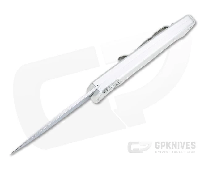 Piranha P1 Pocket Mirror 154CM Silver Button Lock Automatic 5 Piranha P1 Pocket Mirror 154CM Silver Button Lock Automatic - Image 3