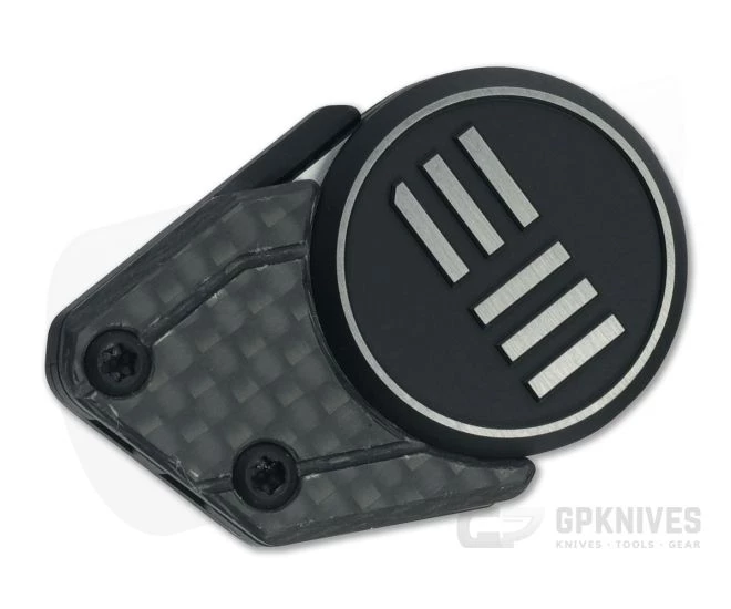 WE Knives Quark Ostap Hel Chisel M390 Silver/Black Pendant Neck Knife WE20021-2 4 WE Knives Quark Ostap Hel Chisel M390 Silver/Black Pendant Neck Knife WE20021-2 - Image 2