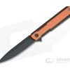 WE Knives Peer Ostap Hel Black Stonewashed 20CV Orange G10 Black Titanium Flipper 2015B -EDC (Every Day Carry) Shop 2015b 1 1