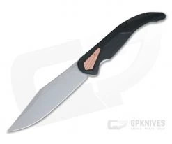 Kershaw Strata XL Blasted D2 Clip Point Black G10 KVT Stainless Frame Lock Flipper 2077
