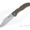 Cold Steel Range Boss Stonewashed 4034 Clip Point FDE GFN Back Lock Folder 20KR9 -EDC (Every Day Carry) Shop 20kr9 1