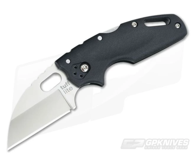 Cold Steel Tuff Lite Black Plain Edge Wharncliffe Back Lock Folder 20LT 3 Cold Steel Tuff Lite Black Plain Edge Wharncliffe Back Lock Folder 20LT
