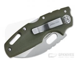 Cold Steel Tuff Lite OD Green Plain Edge Wharncliffe Back Lock Folder 20LTG -EDC (Every Day Carry) Shop 20ltg 2