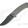 WE Knives X Brzeski Shuddan Flipper Black Stonewashed 20CV Bronze Titanium Folder WE21015-3 -EDC (Every Day Carry) Shop 21015 3 1