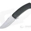 WE Knives X Brzeski Shuddan Flipper Damasteel Black Titanium Folder WE21015-DS1 -EDC (Every Day Carry) Shop 21015 ds1 1