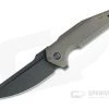 WE Knives Starhawk Flipper Black Stonewashed 20CV Bronze Titanium Folder WE21017-2