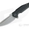 WE Knives Starhawk Flipper Blasted 20CV Stonewashed Black Titanium Folder WE21017-3 -EDC (Every Day Carry) Shop 21017 3 1 1