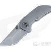 WE Knives Thug Christensen Gray Hand Rubbed 20CV Brushed Titanium Frame Lock Folder 2103B -EDC (Every Day Carry) Shop 2103b 1 1