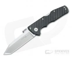 Cold Steel Storm Cloud Carbon Fiber/G10 20CV Tanto Back Lock Folder 21TU