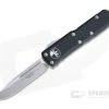 Microtech UTX-85 S/E Stonewashed M390 Drop Point Black OTF Automatic Knife 231-10 -EDC (Every Day Carry) Shop 231 10 m390 1