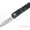 Microtech UTX-85 Stonewash M390 Plain Double Edge OTF Automatic Knife 232-10 -EDC (Every Day Carry) Shop 232 10