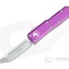 Microtech UTX-85 T/E Stonewashed M390 Violet Tanto OTF Automatic 233-10VI -EDC (Every Day Carry) Shop 233 10vi m390 1
