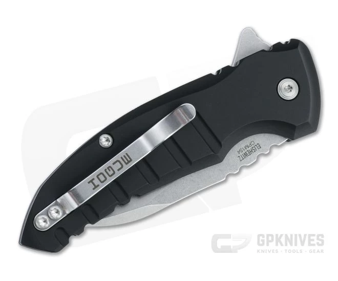 Hogue X1 MicroFlip Tumbled Wharncliffe Black Aluminum Button Lock Flipper 24160 4 Hogue X1 MicroFlip Tumbled Wharncliffe Black Aluminum Button Lock Flipper 24160 - Image 2