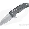 Hogue X1 MicroFlip Tumbled Wharncliffe Gray Aluminum Button Lock Flipper 24162 1 Hogue X1 MicroFlip Tumbled Wharncliffe Gray Aluminum Button Lock Flipper 24162 -EDC (Every Day Carry) Shop 24162 1