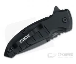 Hogue X1 MicroFlip Black Cerakote Drop Point Aluminum Button Lock Flipper 24176 -EDC (Every Day Carry) Shop 24176 2