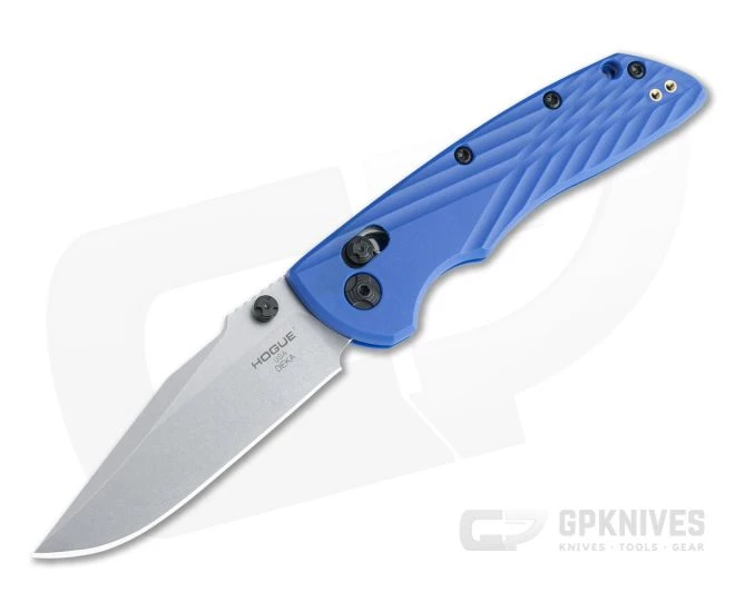 Hogue Deka Clip Point Stonewashed Magnacut Blue Polymer ABLE Lock Folder 24373 3 Hogue Deka Clip Point Stonewashed Magnacut Blue Polymer ABLE Lock Folder 24373