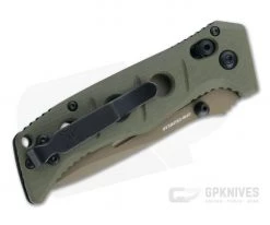 Benchmade 273FE-2 Mini Adamas Flat Earth Cruwear Olive Drab G10 AXIS Lock Folder -EDC (Every Day Carry) Shop 273fe 2 2