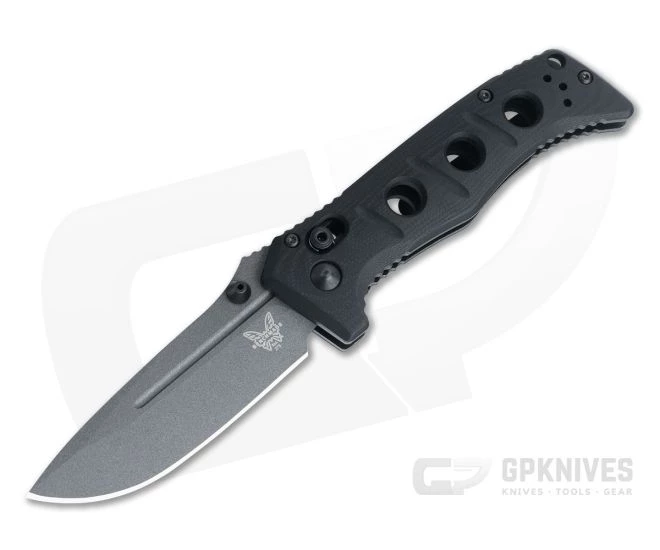 Benchmade 273GY-1 Mini Adamas Gray Cruwear Black G10 AXIS Lock Folder 3 Benchmade 273GY-1 Mini Adamas Gray Cruwear Black G10 AXIS Lock Folder