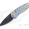 Protech Sprint Automatic Titanium Custom DLC S35VN 3D Wave California Legal Folder 2952 -EDC (Every Day Carry) Shop 2952 1 1