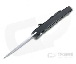 Piranha P2 Fingerling Mirror 154CM Black Button Lock Automatic -EDC (Every Day Carry) Shop 2bk 3 1