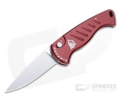 Piranha P2 Fingerling Mirror 154CM Red Button Lock Automatic