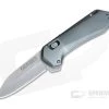 Gerber Highbrow Compact Grey Stonewashed Plain Assisted Flipper 30-001518N -EDC (Every Day Carry) Shop 30 001518