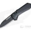 Gerber Highbrow Compact Onyx Black Oxide Plain Assisted Flipper 30-001524 -EDC (Every Day Carry) Shop 30 001524