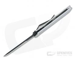 Gerber Ayako Silver Aluminum Black Oxide Tanto Frame Lock Folding Knife 30-001689 -EDC (Every Day Carry) Shop 30 001689 3