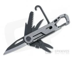 Gerber Stake Out Graphite Folding Knife Pocket Camp Multi-Tool 30-001742