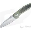 Gerber Fuse Stonewashed Drop Point Flat Sage GFN Stainless Steel Liner Lock Folder 30-001875 -EDC (Every Day Carry) Shop 30 001875 1 1