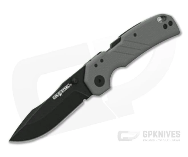 Cold Steel Engage Atlas Lock 3" Black Stonewashed AUS10A Gray G10 Folder FL-30DPLD-10BGY 3 Cold Steel Engage Atlas Lock 3" Black Stonewashed AUS10A Gray G10 Folder FL-30DPLD-10BGY
