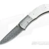 John W. Smith Custom Gentleman's Folder Pearl and Damascus -EDC (Every Day Carry) Shop 3400 2
