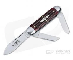 Tidioute Cutlery #35 Cattle Knife Slip Joint Ox Blood Jigged Bone Folder 352322