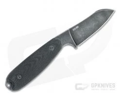 Bradford Guardian3.5 Sheepsfoot Nimbus M390 3D Black Micarta Fixed Blade -EDC (Every Day Carry) Shop 35sf 101n m390 3
