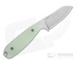 Bradford Guardian3.5 Sheepsfoot Stonewashed M390 Limited 3D Microtextured Ghost G10 Fixed Blade -EDC (Every Day Carry) Shop 35sf 117 m390 3
