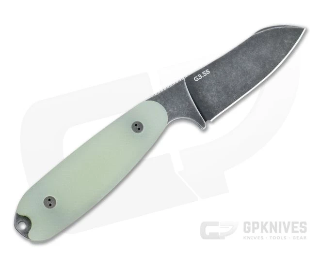 Bradford Guardian3.5 Sheepsfoot Nimbus M390 Limited 3D Microtextured Ghost G10 Fixed Blade 5 Bradford Guardian3.5 Sheepsfoot Nimbus M390 Limited 3D Microtextured Ghost G10 Fixed Blade - Image 3