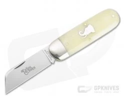 Tidioute Cutlery #36 Toenail Clipper India Smooth Ivory Bone Slip Joint 363122