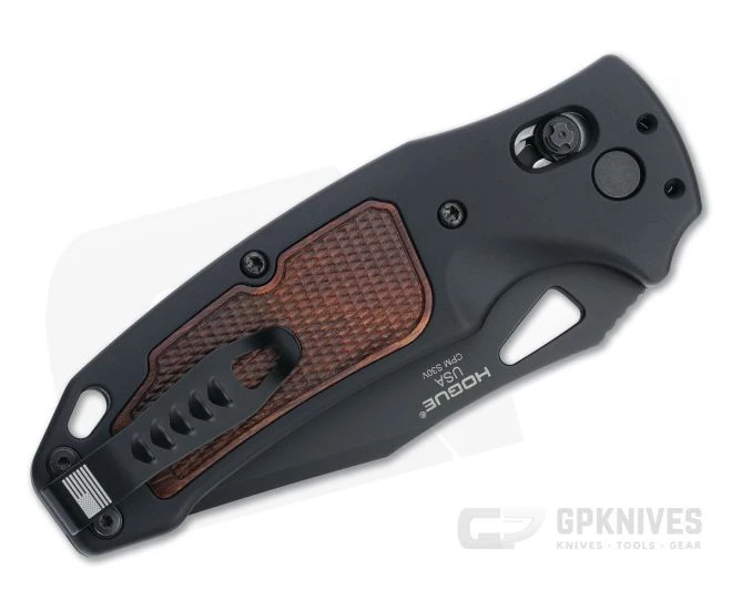 Hogue SIG K320 AXG Classic Tanto Black S30V Walnut and Aluminum ABLE Lock Folder 36367 4 Hogue SIG K320 AXG Classic Tanto Black S30V Walnut and Aluminum ABLE Lock Folder 36367 - Image 2