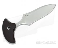 Mike Irie Version 3 Push Dagger CPM-154 Maroon Linen Micarta -EDC (Every Day Carry) Shop 3769 3