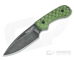 Bradford Guardian3 False Edge GPK Exclusive Nimbus Rex 45 Toxic Green/Black G10 Fixed Blade