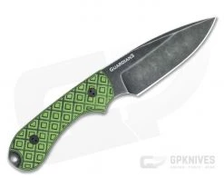 Bradford Guardian3 False Edge GPK Exclusive Nimbus Rex 45 Toxic Green/Black G10 Fixed Blade -EDC (Every Day Carry) Shop 3fe 010n rex45 3