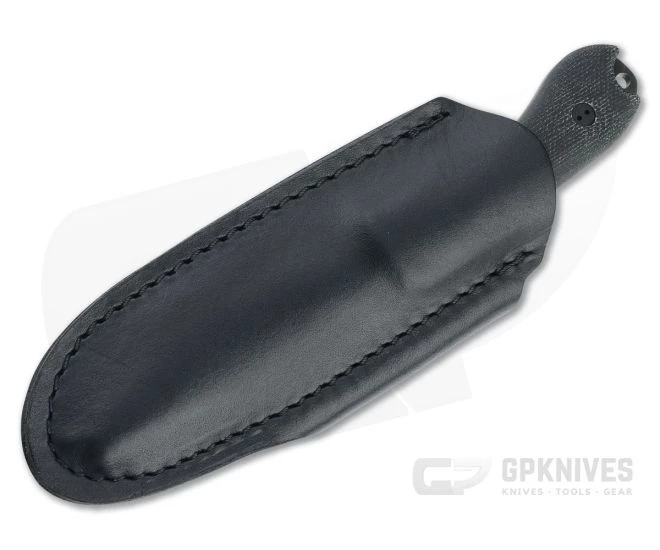Bradford Guardian3 False Edge GPK Exclusive Black DLC Rex 45 3D Black Micarta Fixed Blade 4 Bradford Guardian3 False Edge GPK Exclusive Black DLC Rex 45 3D Black Micarta Fixed Blade - Image 2