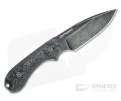 Bradford Guardian3 False Edge GPK Exclusive Nimbus Rex 45 3D Microtextured Carbon Fiber Fixed Blade -EDC (Every Day Carry) Shop 3fe 114nm rex45 3