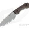 Bradford Guardian3 False Edge GPK Exclusive Stonewashed Rex 45 3D Chocolate/Red Richlite Fixed Blade -EDC (Every Day Carry) Shop 3fe 117 rex45