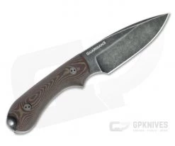 Bradford Guardian3 False Edge GPK Exclusive Nimbus Rex 45 3D Chocolate/Red Richlite Fixed Blade -EDC (Every Day Carry) Shop 3fe 117n rex45 3